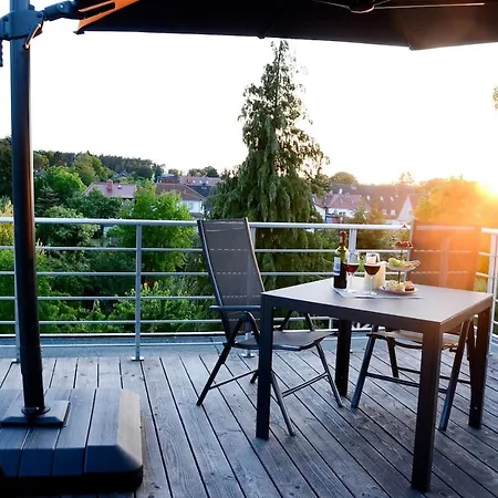Weitblick-loft Mit Terrasse Appartamento Rostock