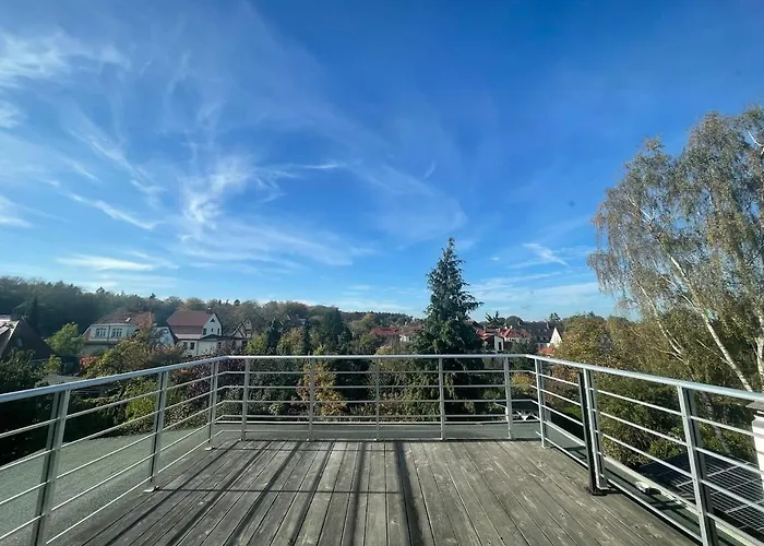 Lägenhet Weitblick-loft Mit Terrasse Rostock